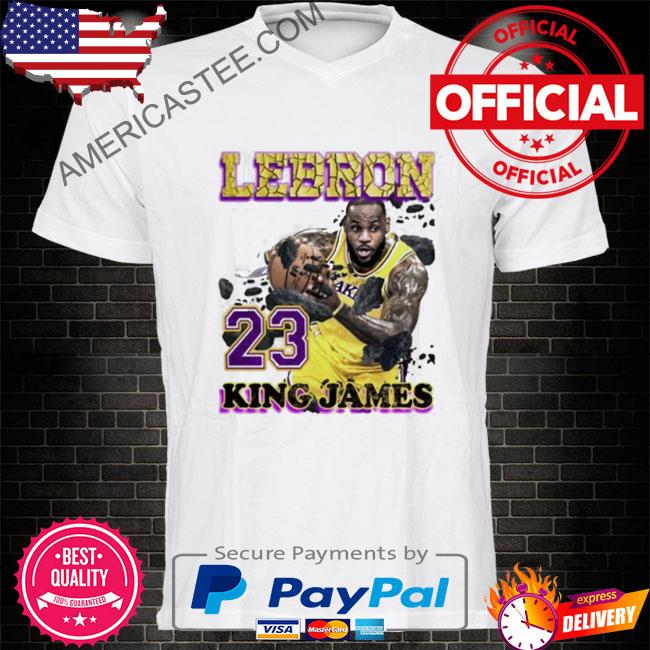 Lebron James 23 90's Vintage Lakers T-Shirt