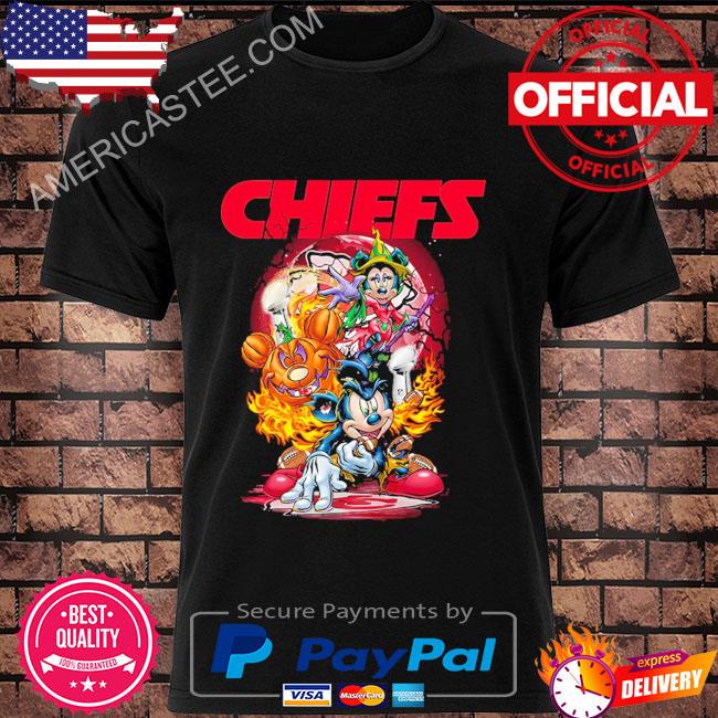 I Love The Chiefs Mickey Mouse Kansas City Chiefs T-Shirt - T-shirts Low  Price