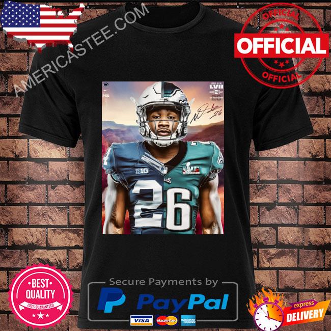 Miles Sanders and Philadelphia Eagles Super Bowl LVII Signature Madeln  Happy Valley Shỉt, hoodie, sweater, long sleeve and tank top