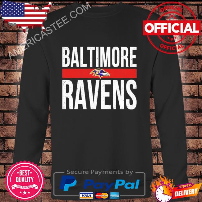 Baltimore Ravens New Era State Long Sleeve T-Shirt - Black