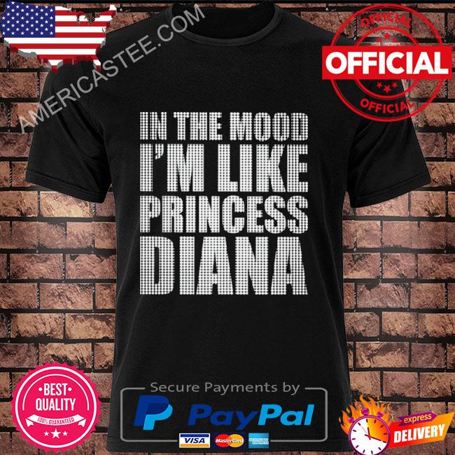 Official Ice spice wearing in the mood I'm like princess diana shirt