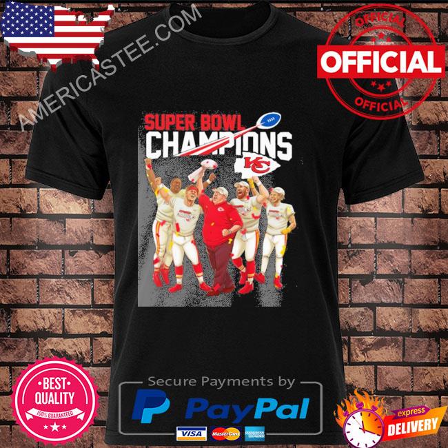 Official Kansas city Chiefs lvii 2023 super bowl champions shirt