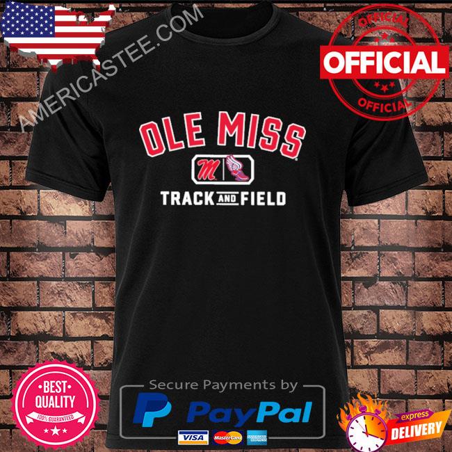 Official Ole miss rebels track & field lock-up shirt