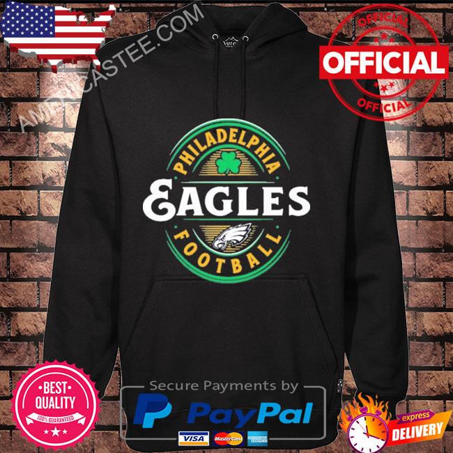 Philadelphia Eagles Fanatics Branded On The Ball Pullover Hoodie - Black
