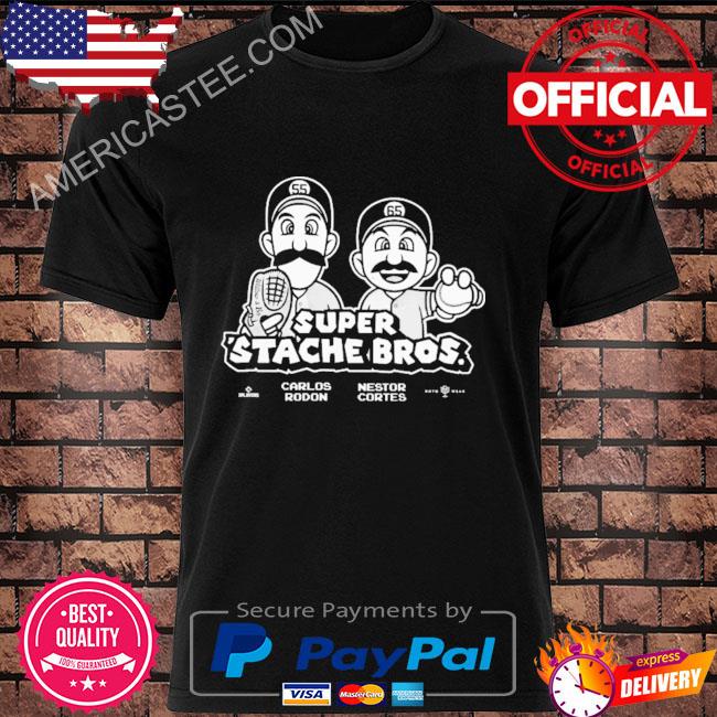 Official Super 'stache Bros carlos rodon nestor cortes shirt