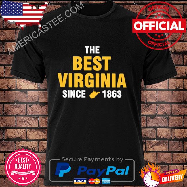 Official The best virginia since 1863 shirt