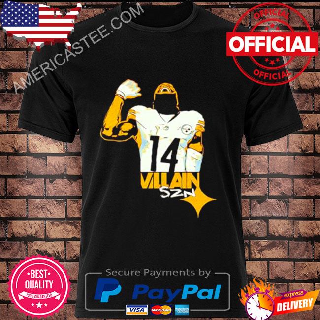 Official villain SZN George Pickens Pittsburgh Steelers shirt