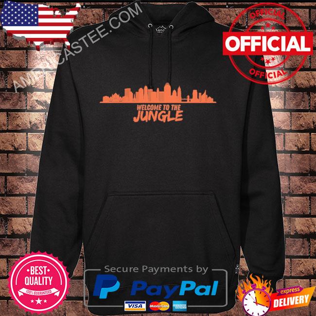 Official cincinnati Bengals Welcome To The Jungle Shirt, hoodie