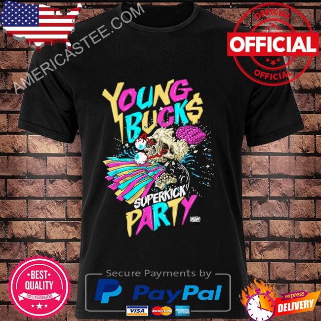 Official Young Bucks Superkick Party Shirt