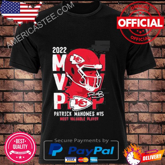 Patrick Mahomes Black Kansas City Chiefs 2022 NFL MVP T-Shirt, hoodie,  sweater, long sleeve and tank top