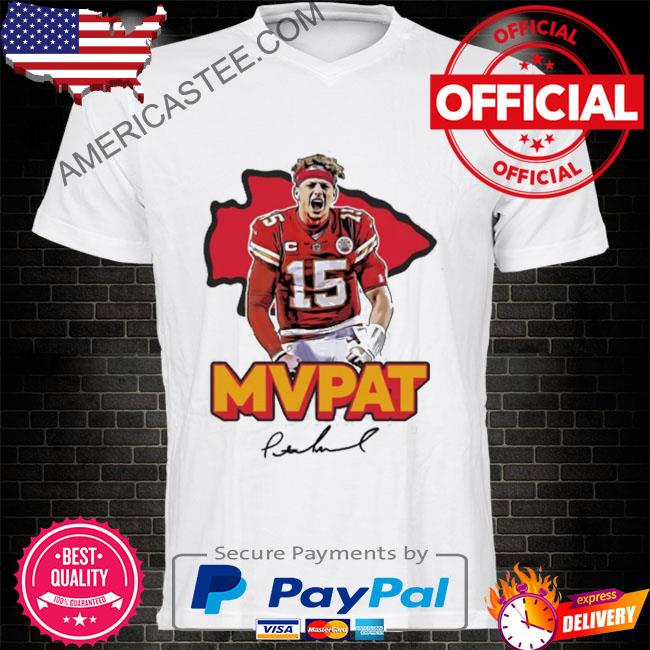 Kansas City Chiefs Super Bowl LVII MVP Patrick Mahomes Signature Unisex T- Shirt - REVER LAVIE