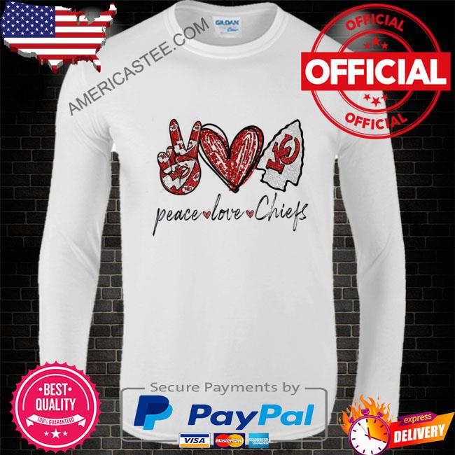 Peace Love Kansas City Chiefs T-Shirt, hoodie, sweater and long sleeve