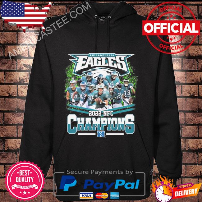 Philadelphia eagles 2022 nfc champions shirt, hoodie, sweater, long sleeve  and tank top