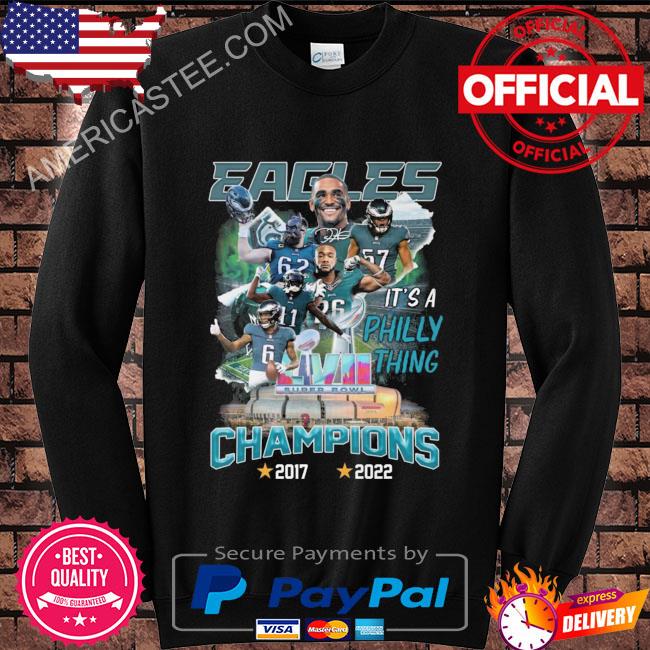 Official Philadelphia Eagles 2023 Champions It's A Philly Thing Signatures  shirt, hoodie, sweater, long sleeve and tank top