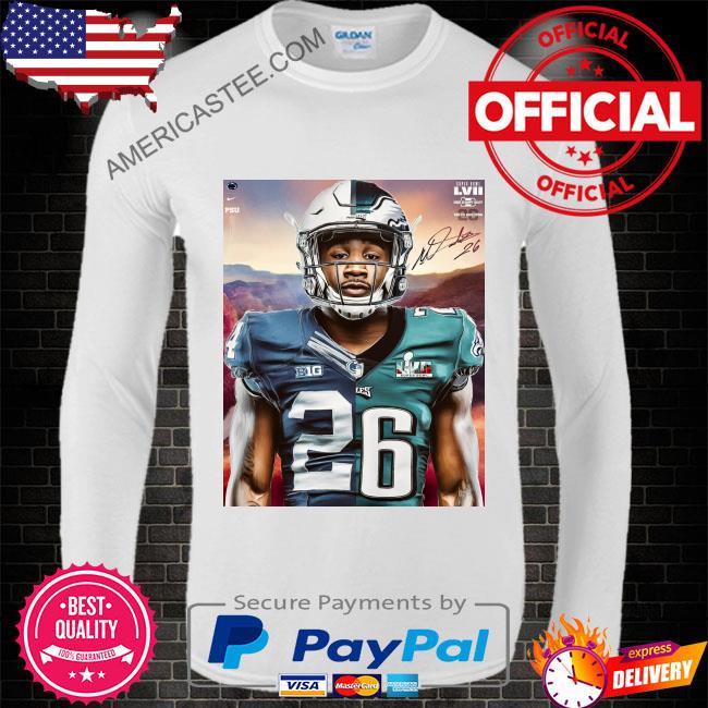 Miles Sanders Philadelphia Eagles signature 2023 shirt, hoodie