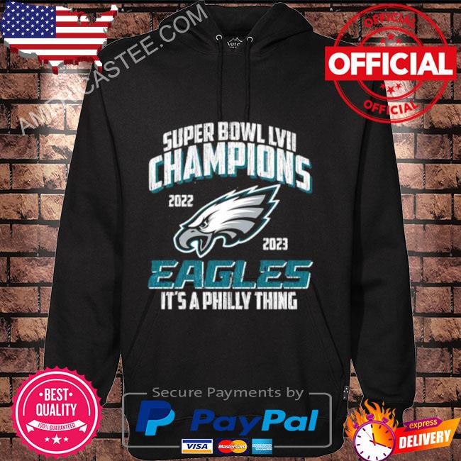 Eagles Super Bowl Champion T Shirt Black Large