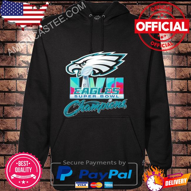 Philadelphia Eagles Super Bowl LVII 57 Champion Trophy Sweatshirt