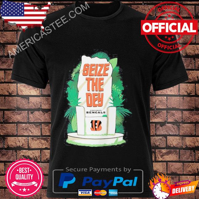 Bengals Seize the Dey Black T-Shirt