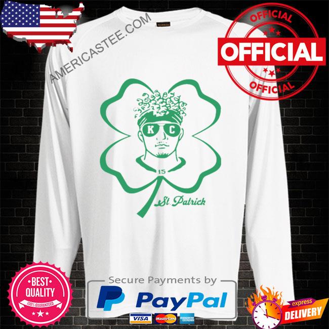 Saint Patrick Kansas City Chiefs Patrick Mahomes St. Patrick's day shirt