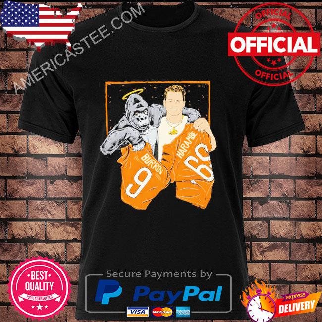 Premium Joe Burrow Close With Harambe The Cincinnati Bengals Fans Gift T- Shirt - Kaiteez