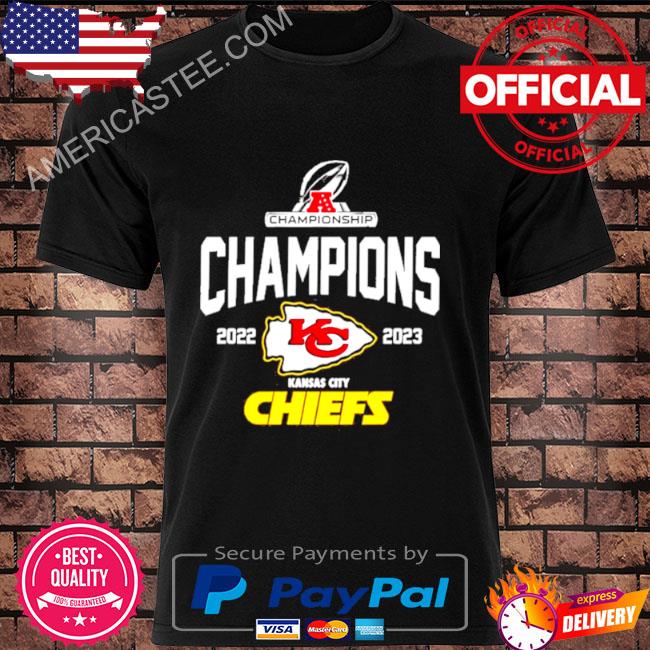 Kansas city Chiefs 2022-2023 afc champions go Chiefs shirt, hoodie,  sweater, long sleeve and tank top