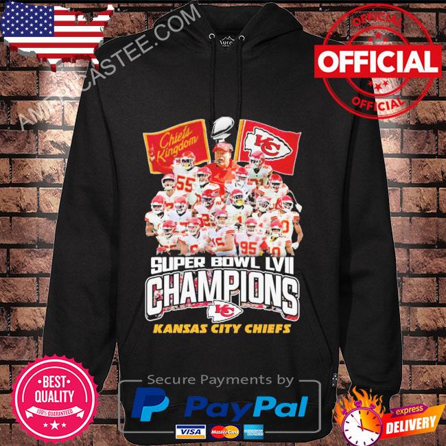 Premium Kansas city Chiefs all team player 2023 super bowl champions shirt,  hoodie, sweater, long sleeve and tank top