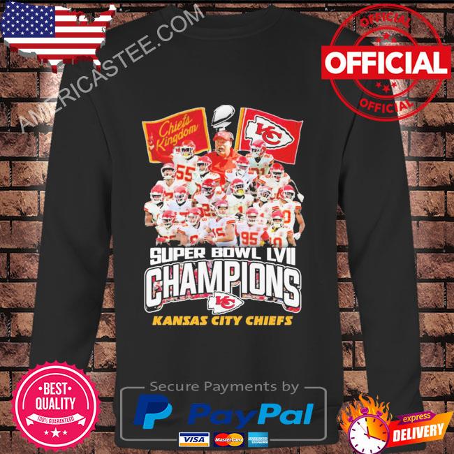 Premium Kansas city Chiefs all team player 2023 super bowl champions shirt,  hoodie, sweater, long sleeve and tank top