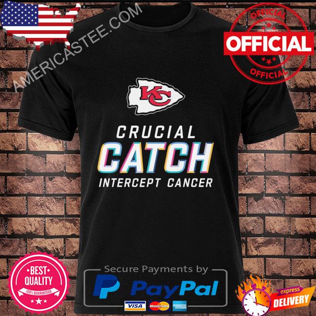 Top kansas City Chiefs Crucial Catch Intercept cancer 2023 shirt, hoodie,  sweater, long sleeve and tank top