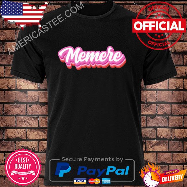 Premium Memere Pride Flag Lgbtq Pride Month Shirt