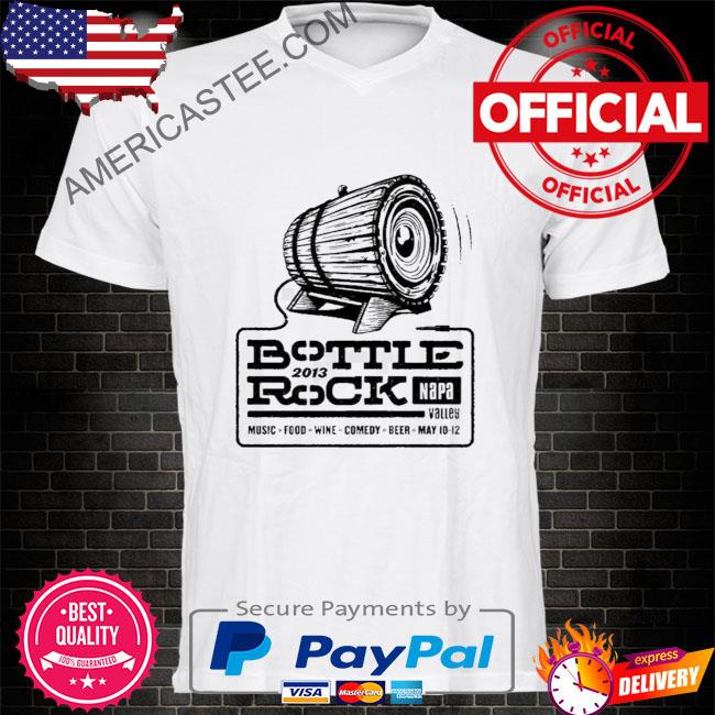 Premium Retro 2013 Napa Bottlerock Festival Shirt