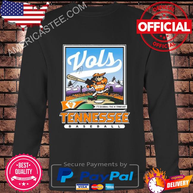 Tennessee Vols Smokey Its Baseball Time In Tennessee Shirt Longsleeve