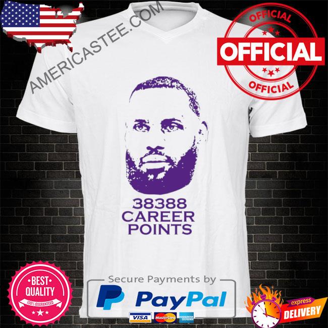 Lebron James Career Points Leader Basketball Los Angeles Shirt