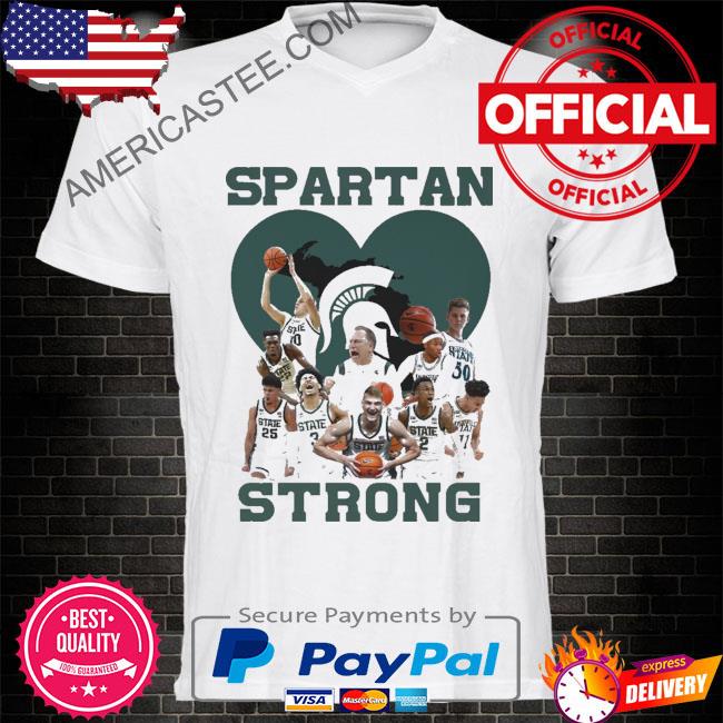 Spartan strong all team player 2023 shirt
