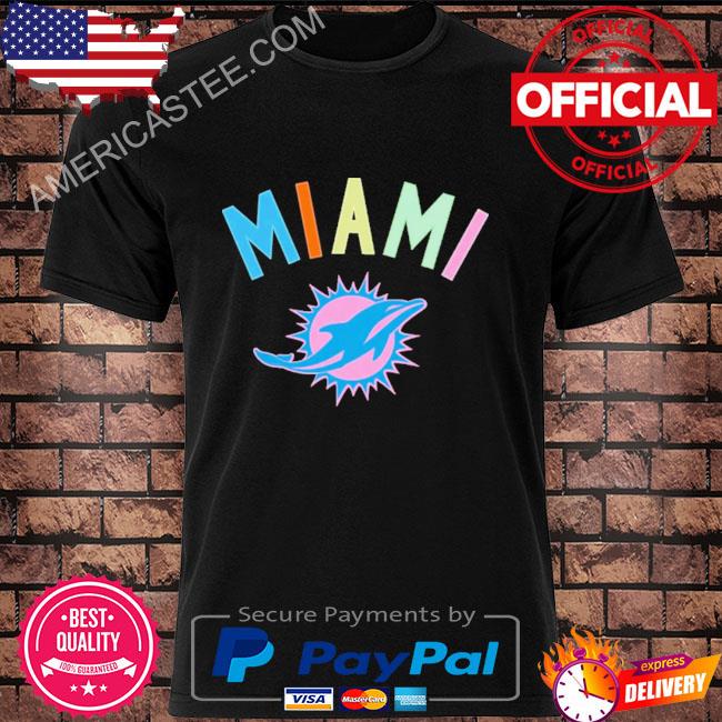 Standard black miami dolphins neon shirt, hoodie, sweater, long