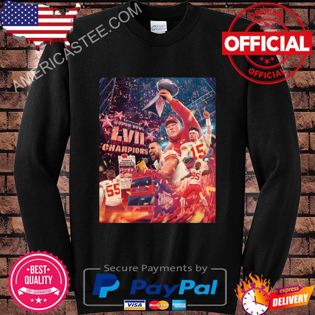 Official congrats Kansas City Chiefs Super Bowl LVII Champions Shirt,  hoodie, sweater, long sleeve and tank top