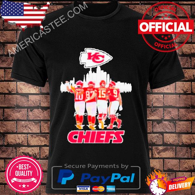 Super Bowl LVII Kansas City Chiefs Players Signatures Shirt
