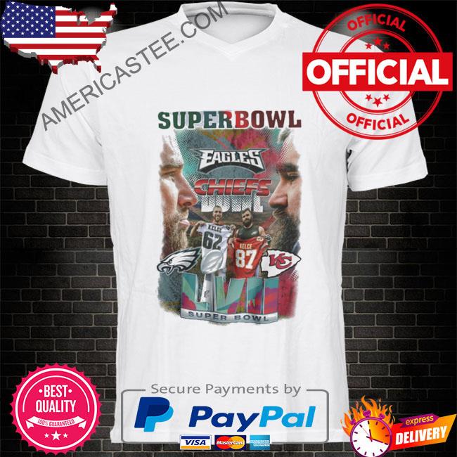 Travis Kelce Vs Jason Kelce At Super Bowl LVII T-Shirt