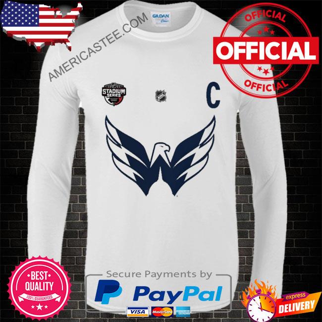 Men's Washington Capitals Alexander Ovechkin Fanatics Branded White 2023  NHL Stadium Series Name & Number T