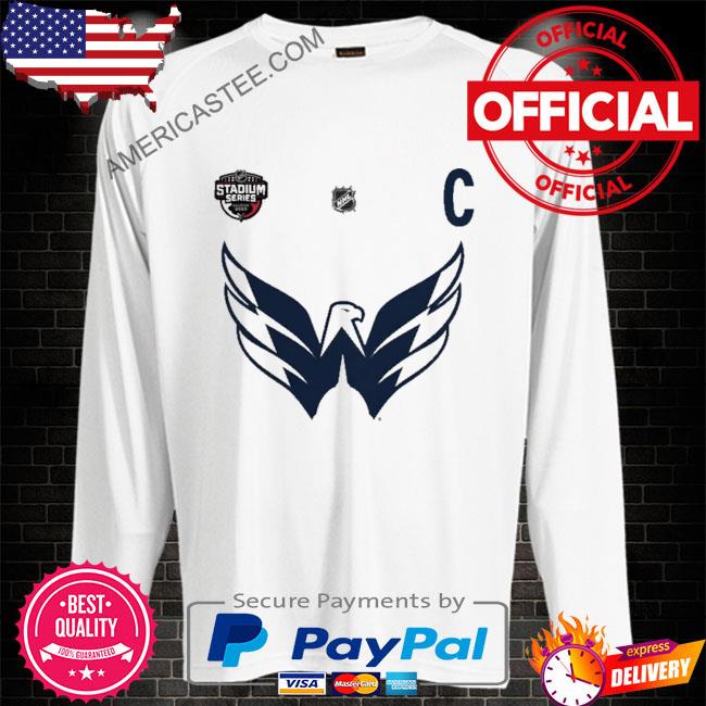 Men's Washington Capitals Alexander Ovechkin Fanatics Branded White 2023  NHL Stadium Series Name & Number T