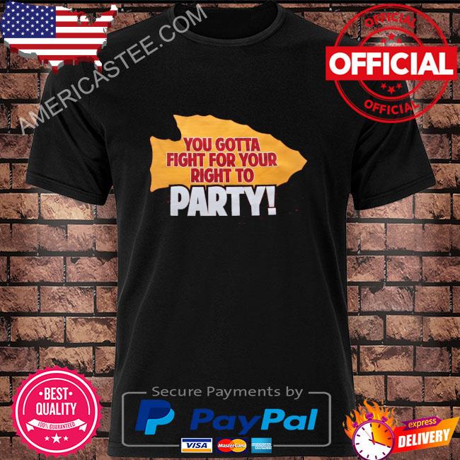 You gotta fight for your right to party shirt
