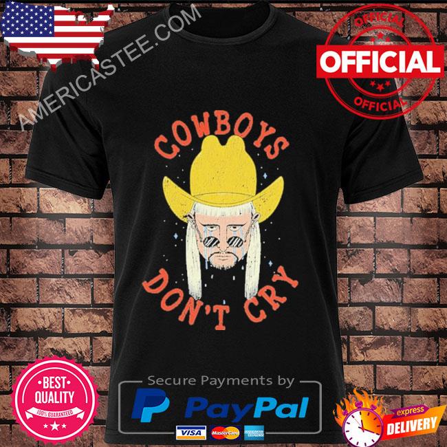 Cowboys Don't Cry T Shirt - Oliver Tree Adult Medium - by Spencer's