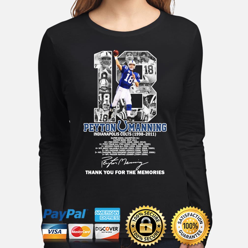 Peyton Manning Indianapolis Colts Graphic T-Shirt