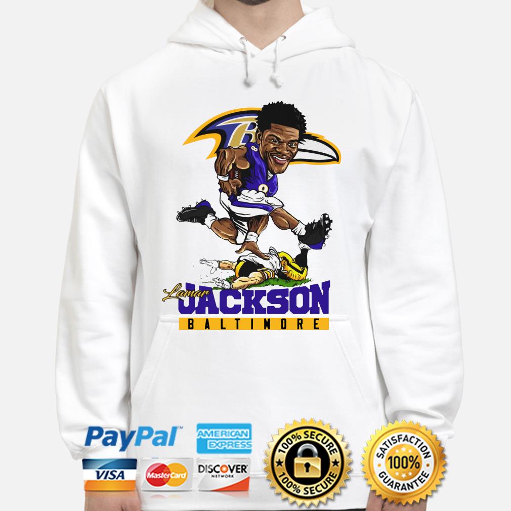 Baltimore Ravens Lamar Jackson Hooded Sweatshirt