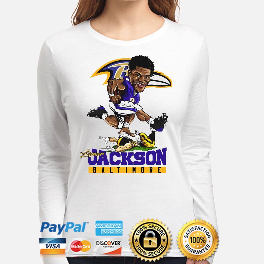 Funny jumping Lamar Jackson Baltimore Ravens shirt, hoodie, sweater, long  sleeve and tank top