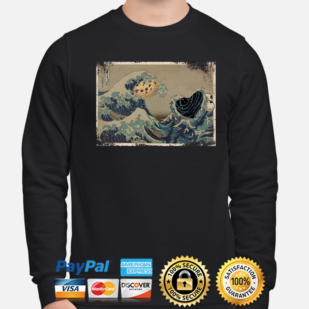 cookie monster wave hoodie