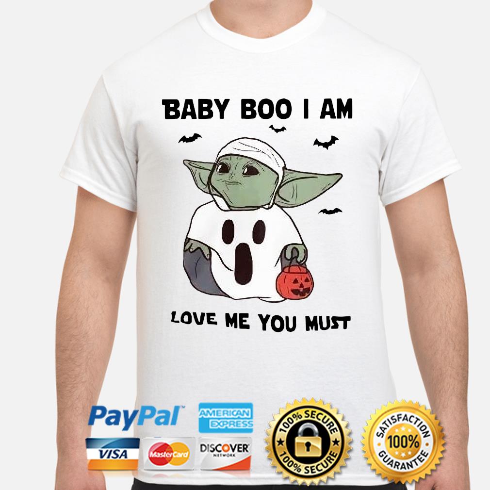 Baby Yoda Baby Boo I Am Love Me You Must Shirt Hoodie Sweater Long Sleeve And Tank Top