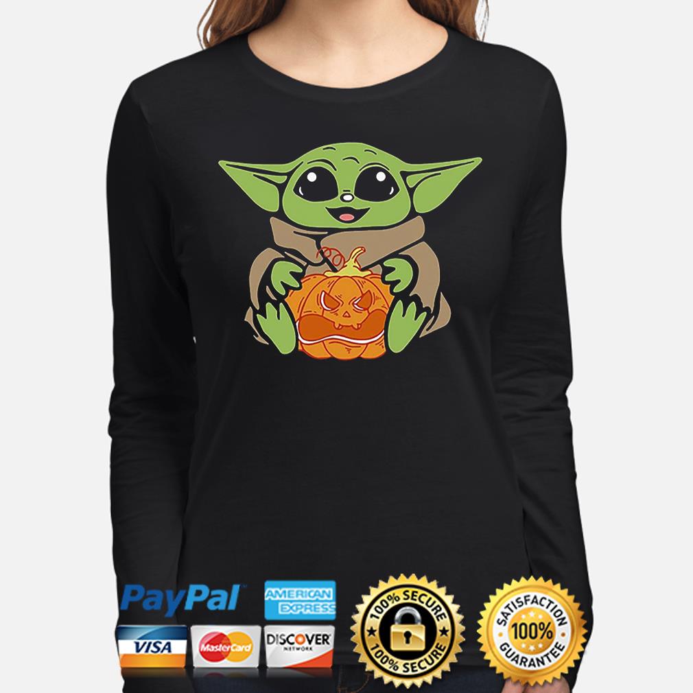 Baby Yoda Hug Los Angeles Dodgers Pumpkin Halloween Shirt, hoodie