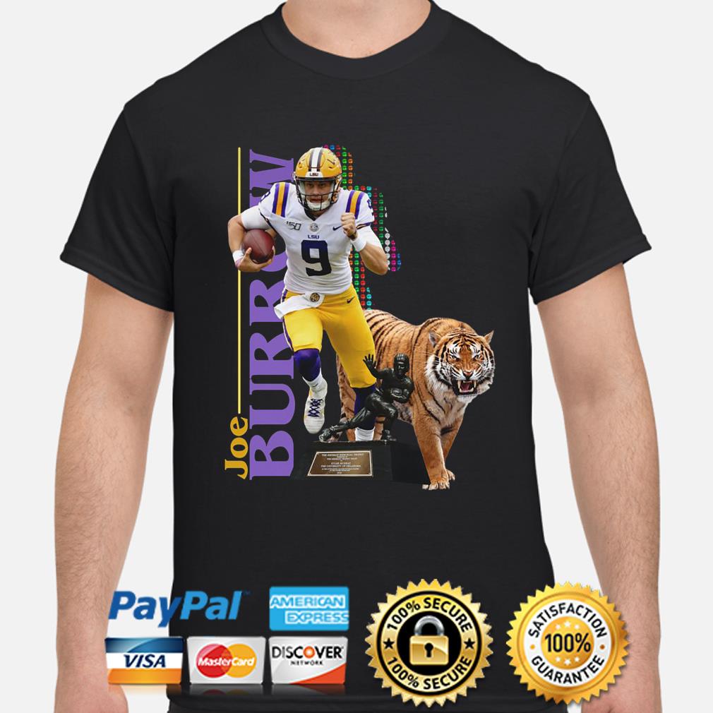 Joe Burrow LSU Tigers Football T-Shirt