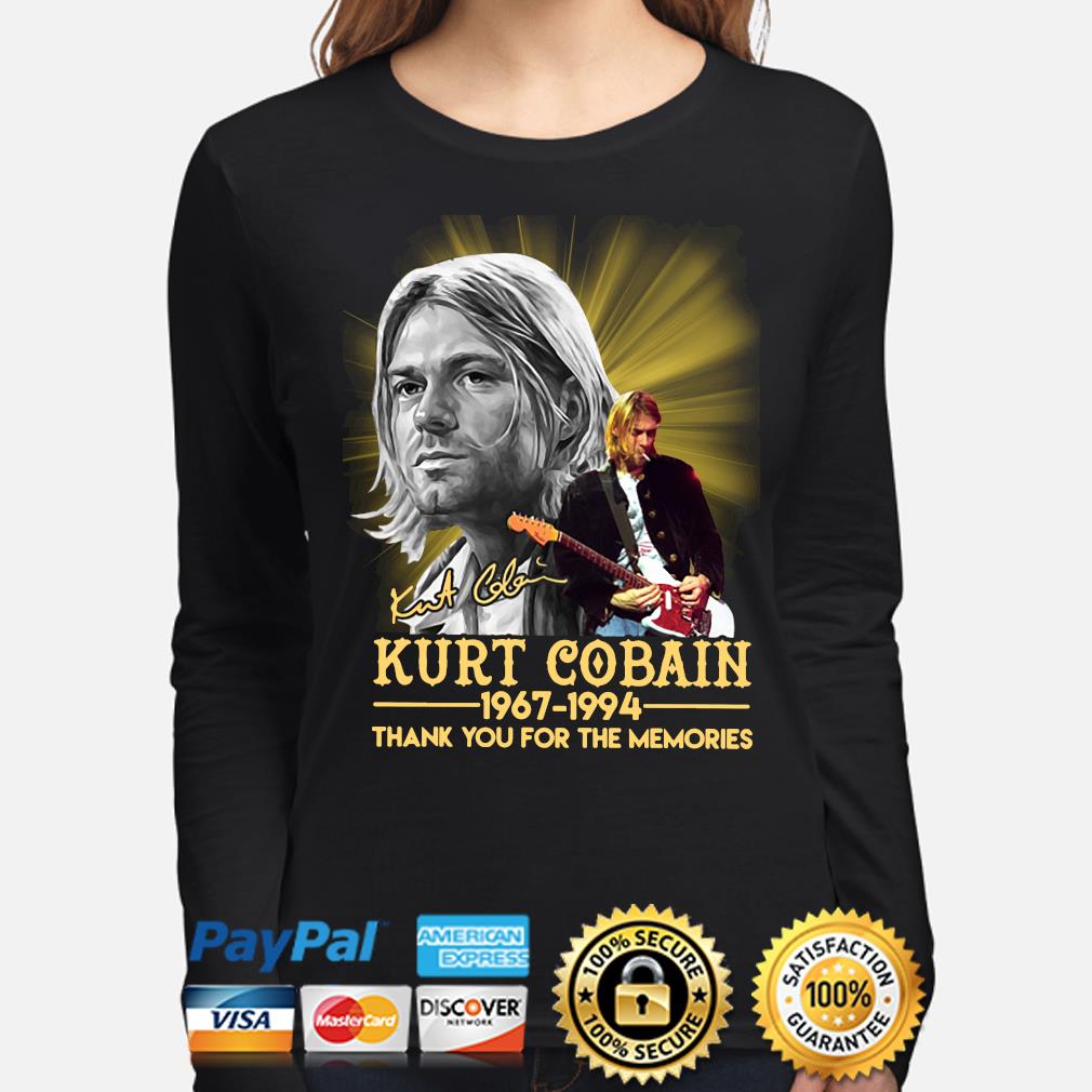 kurt cobain long sleeve