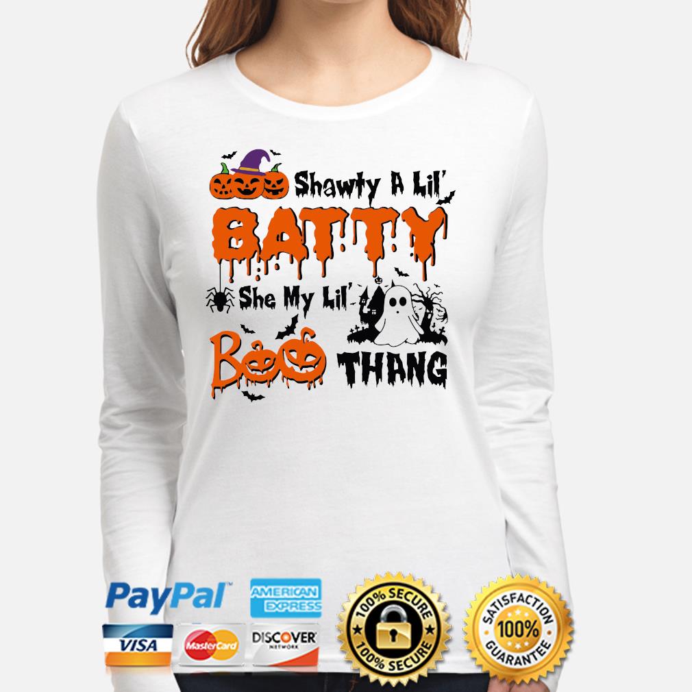 Shawty A Lil Baddie She My Lil Boo Thang Halloween Shirt, hoodie, sweater  and long sleeve